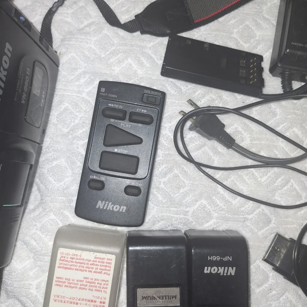 Nikon Black Video Camera Set